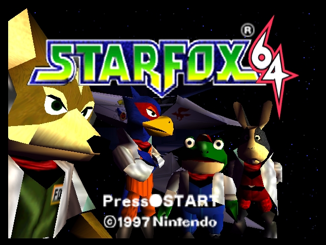 Finally unlocked Star Fox 64's alternate title screen : r/n64